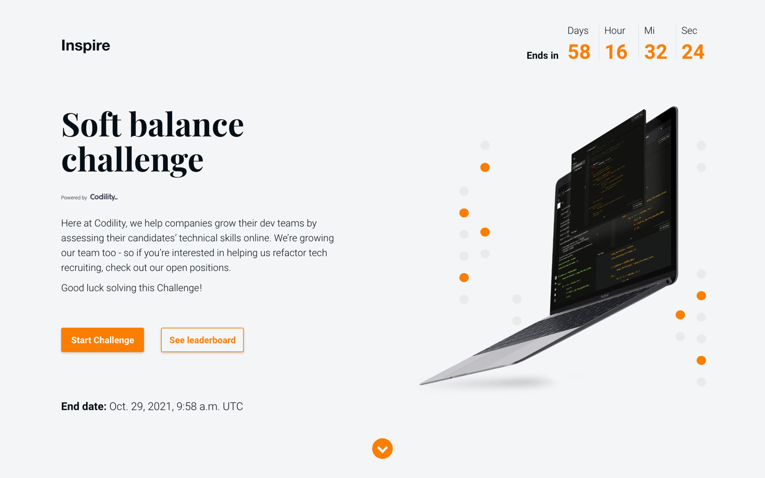 CodeChallenge from Codility