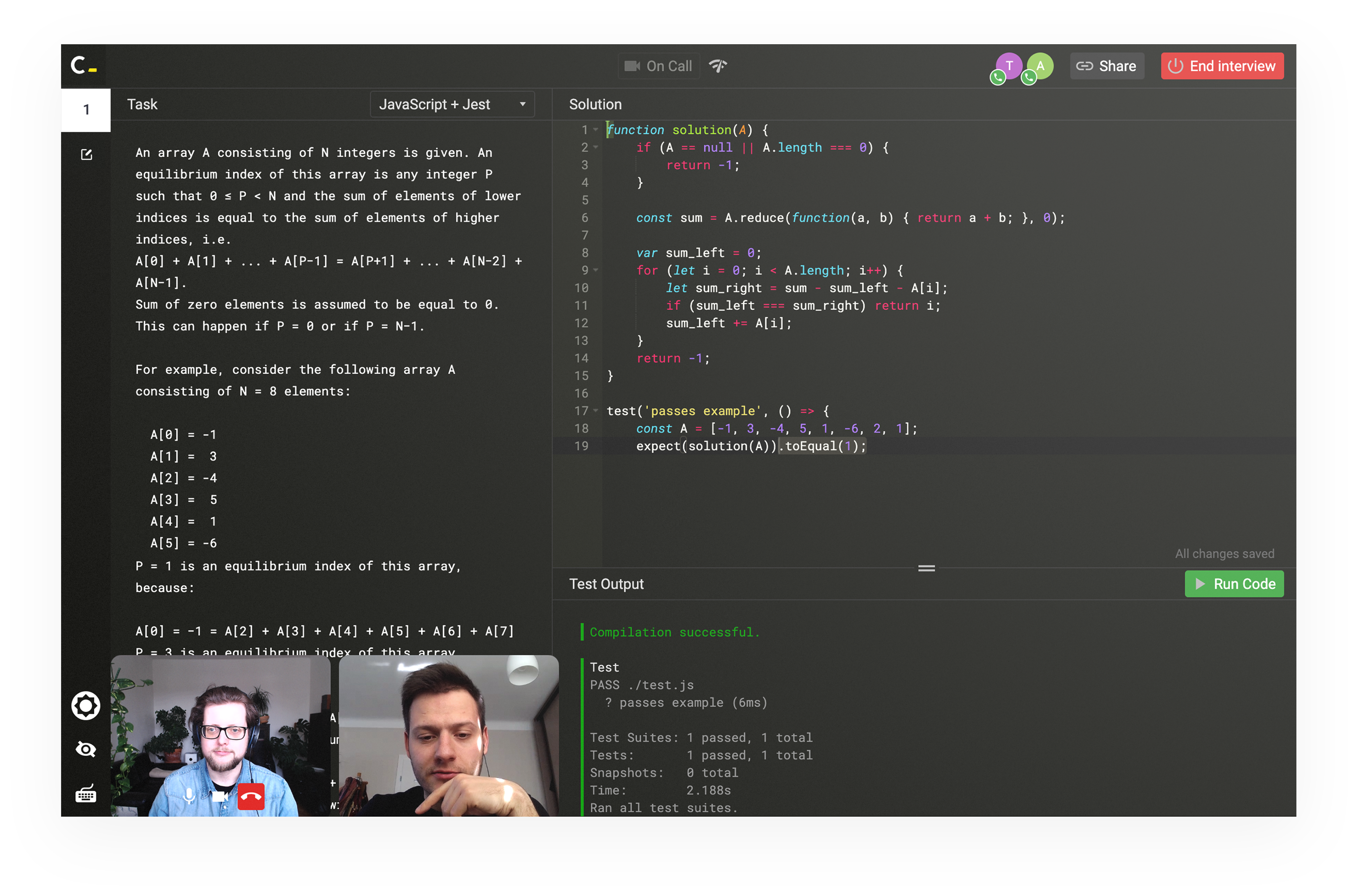 Code together. Codility SQL решения.