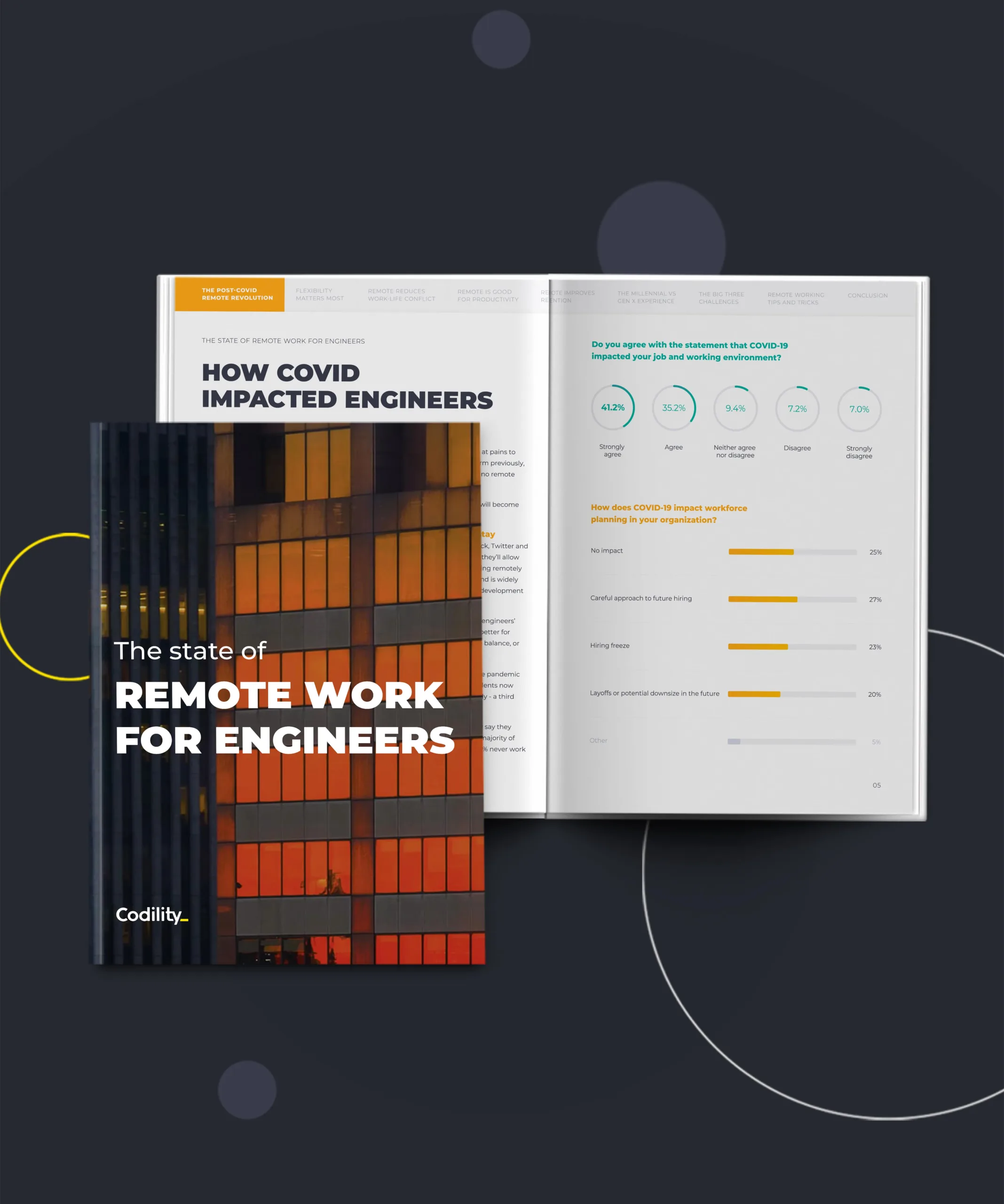 ebook cover of THE STATE OF REMOTE WORK FOR ENGINEERS