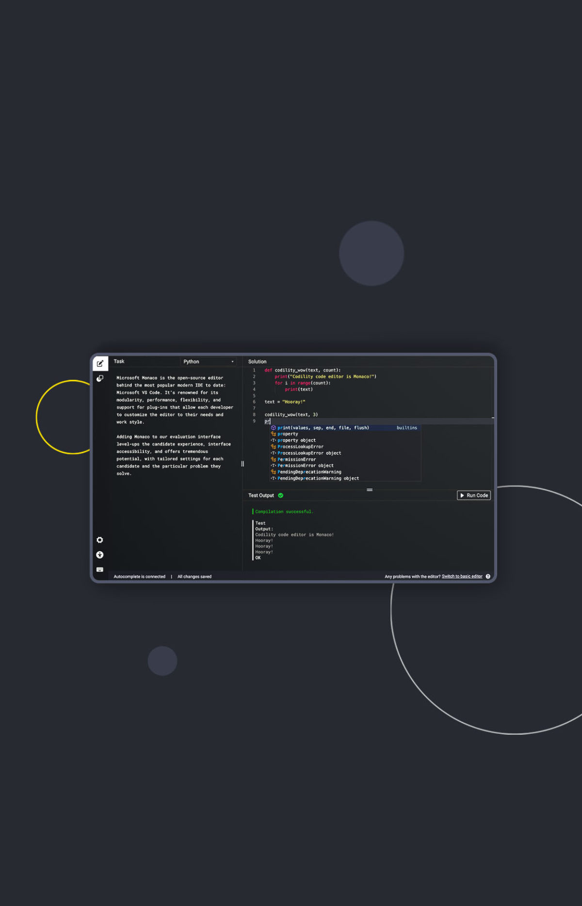New Advanced Code Editor To Improve Your Candidate Experience