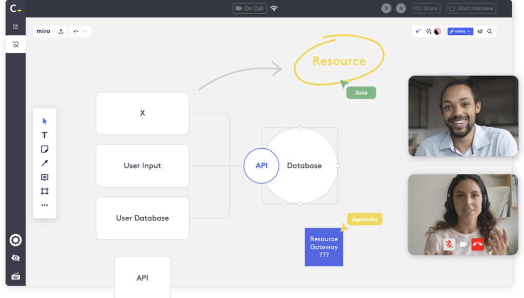 Here's why tech talent recruitment can benefit from virtual whiteboarding.