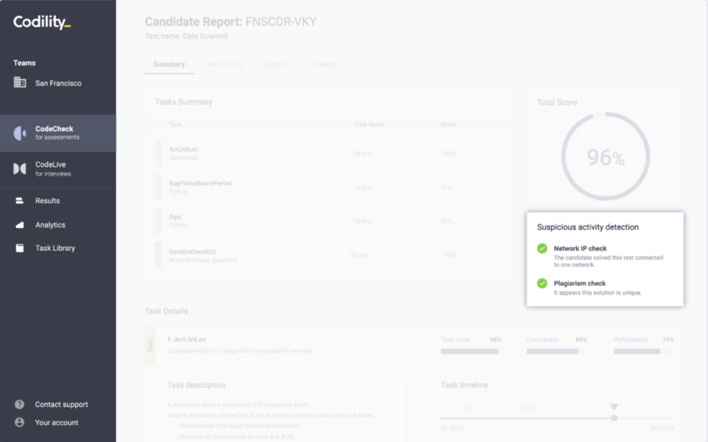 Conduct an assessment to get the most out of an online programming interview