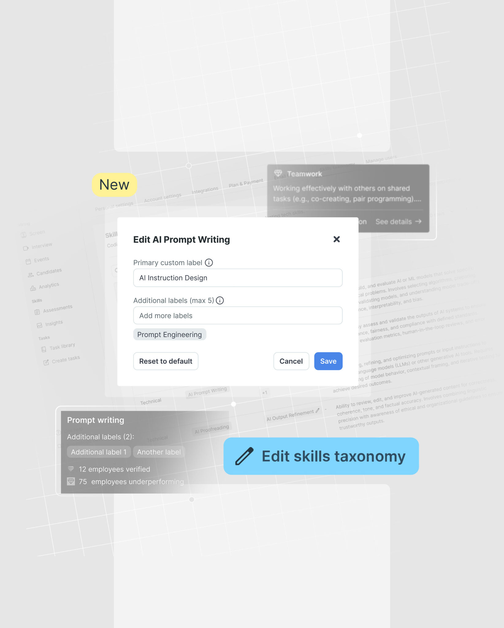 Custom Skills Taxonomy: Map Your Framework to Codility