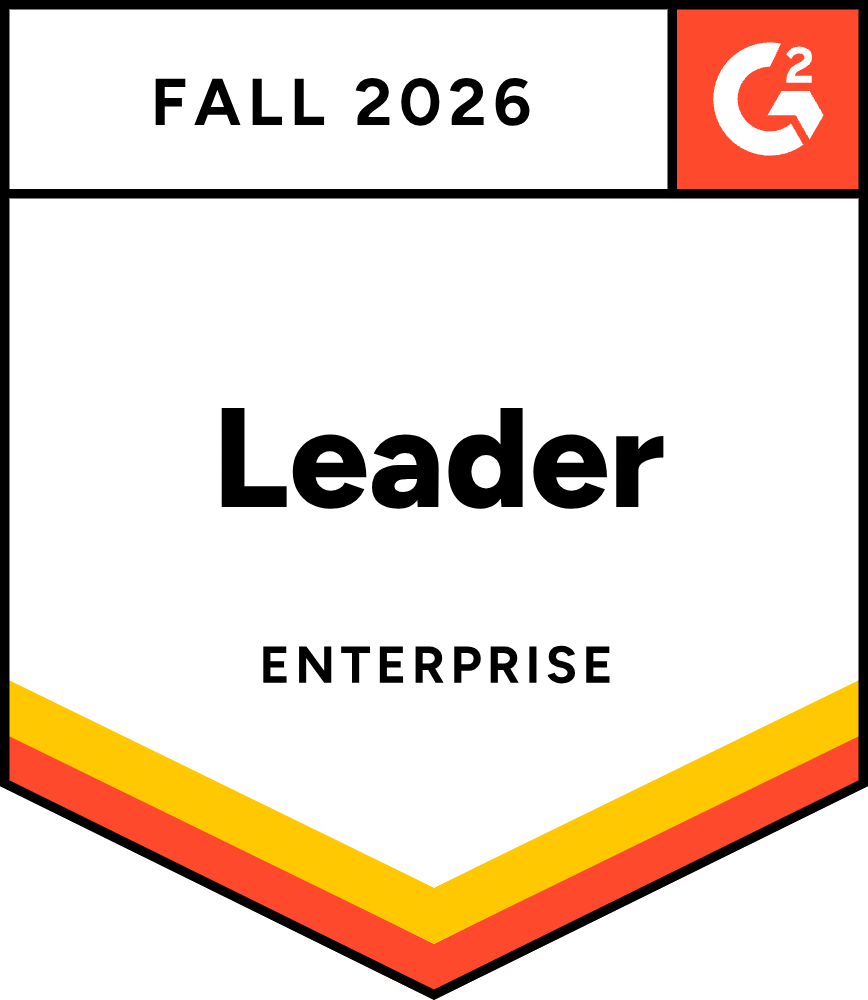 G2 Leader, Enterprise, Fall 2026